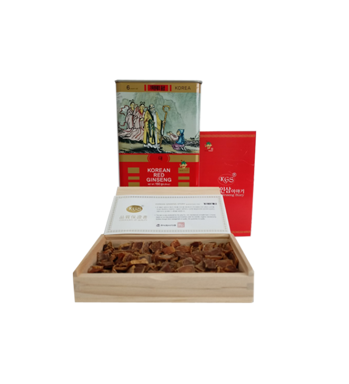 Hồng sâm củ khô KGS 75g (Củ Lớn)