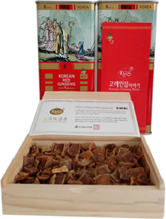 Hồng sâm củ khô KGS 75g (Củ Lớn)